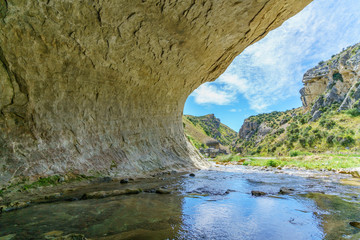 cavern in cave stream scenic reserve, new zealand 12