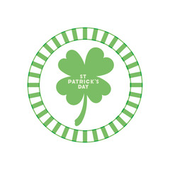 wishing you a happy st patricks day label icons