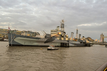 Londra - Incrociatore HMS Belfast