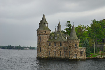castle on the lake