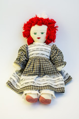 Old style rag doll