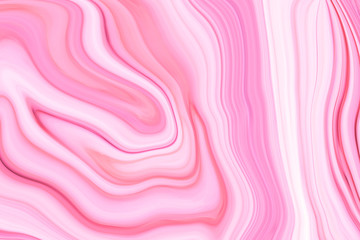Colorful paintings of marbling, pink marble ink pattern texture abstract background. Can be used for background or wallpaper