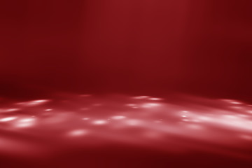 Dark red empty room studio gradient used for background and display your product