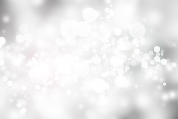 white blur abstract background. bokeh christmas blurred beautiful shiny Christmas lights