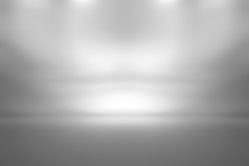 Obraz premium Grey empty room studio gradient used for background and display your product