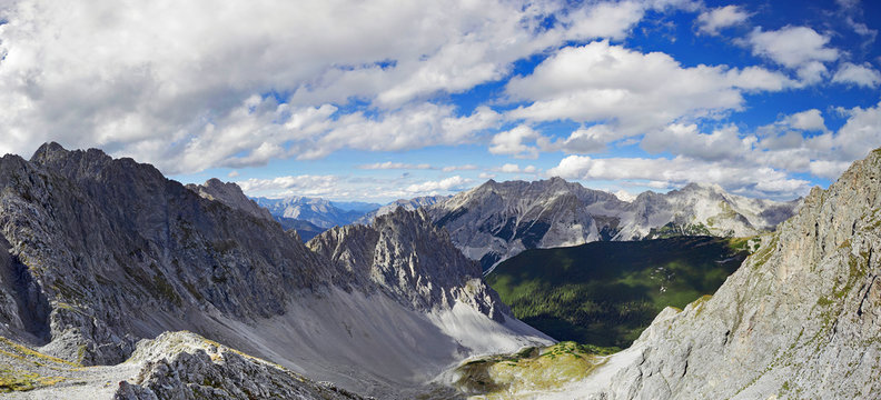 Karwendel Gebirge in Tirol