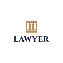 Law Firm Logo. Vector template