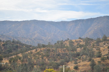Fototapeta na wymiar California Hills