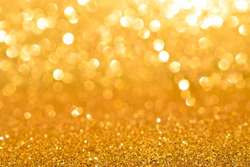 golden glitter abstract background	