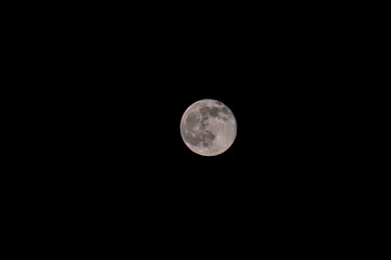Moon in Night Sky © underworld