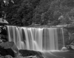 Cumberland Falls Black and white