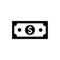Money, dollar icon symbol vector