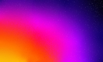 Sunset Into Starry Sky