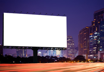 advertising or Blank billboard