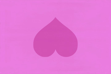 Pink Heart Love Tone Icon Texture Art Background Pattern Design Graphic