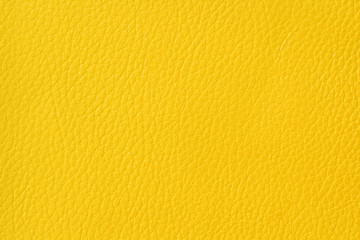 Yellow leather texture background
