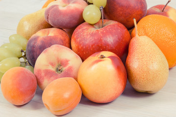 Nutritious fruits as healthy dessert containing natural vitamins