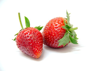 strawberry isolated on white background