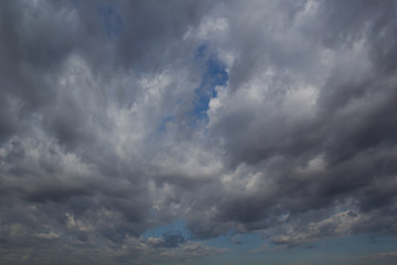 Obraz premium grey clouds on daytime.