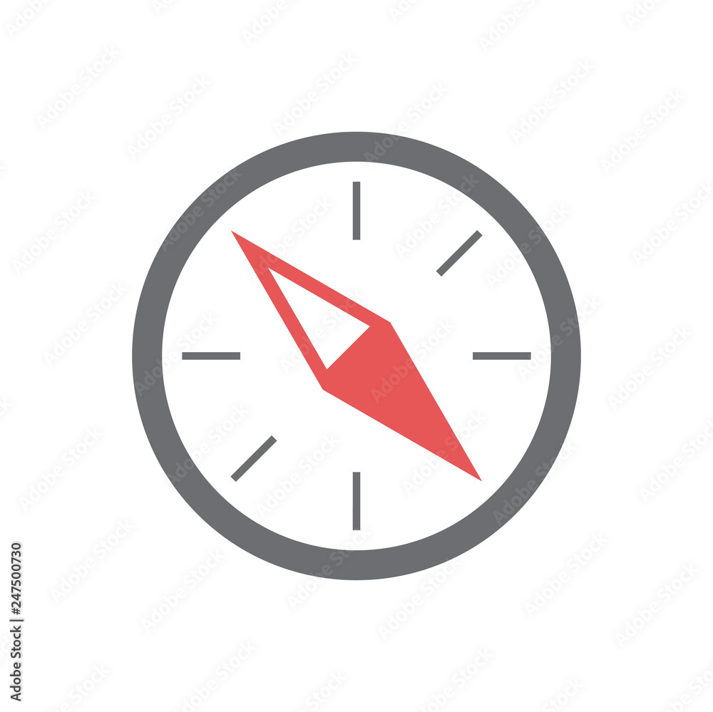 Poster navigation icon on white background for graphic and web design, modern simple vector sign. internet 