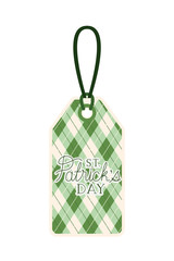 st patrick day commercial tag isolated icon