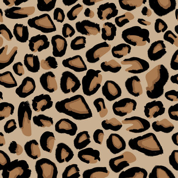 Leopard Seamless Pattern.