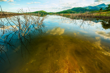 At the rural water basin.6