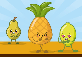 kawaii cartoon character