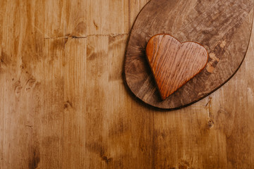 wooden heart, valentines day.