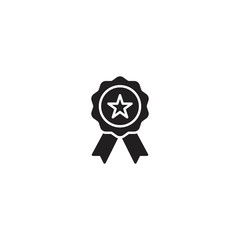 Rosette, quality line icon vector