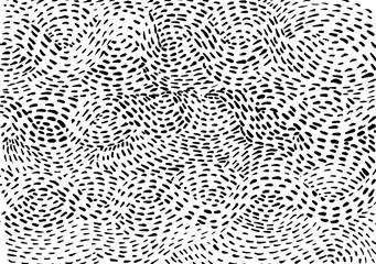 Ink grunge pattern. Hand drawn brush background. Vector illustration.