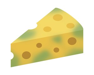 カビの生えたチーズ