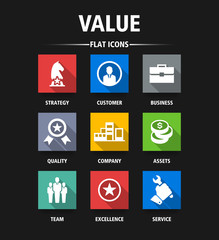 VALUE FLAT ICONS