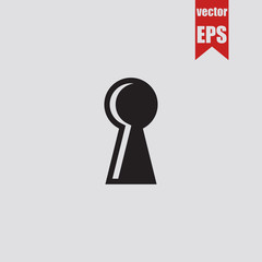 Keyhole icon.Vector illustration.	