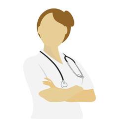 Vector illustration of nurse
