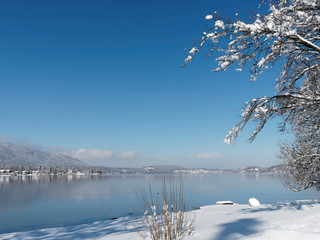 Rottach-Egern am Tegernsee. Seeblick