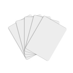 Paper Cards Mockup