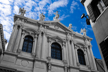 Fototapeta na wymiar Venezianische Fassade