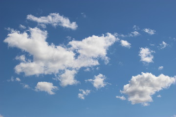 Nuages dans le ciel (cumulus) 5