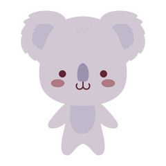 cute and little koala character