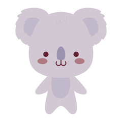 cute and little koala character