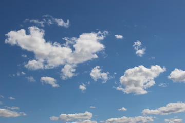 Obraz premium Nuages dans le ciel (cumulus) 3