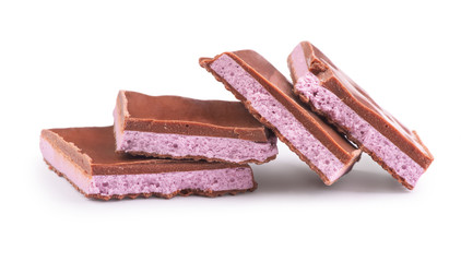 milk chocolate with filling