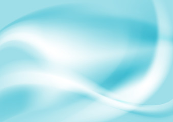 Abstract bright blue wavy background