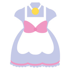 cute girl dress icon