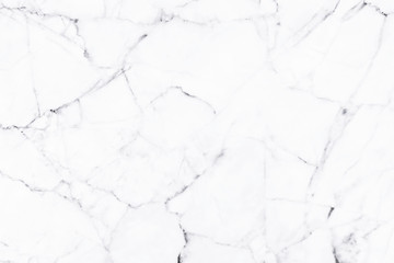 Naklejka premium Biały marmur naturalny wzór na tle