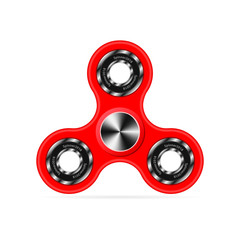 Red spinner, antistress toy