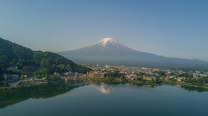 Fototapeta premium Monte Fuji en Kawaguchiko