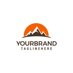 Fototapeta na wymiar Tourism travel logo Design Template