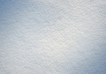 texture of snow close up